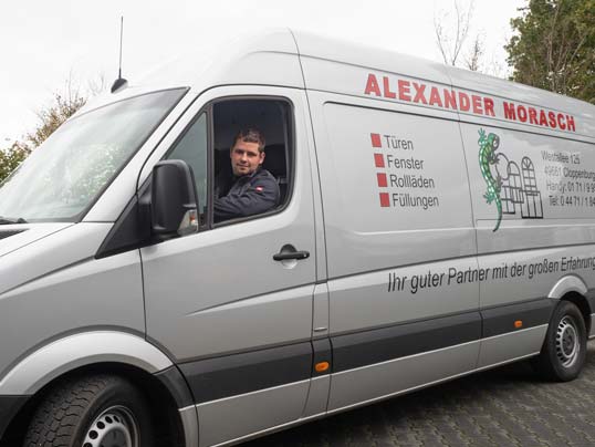 Mitarbeiter Alexander Morasch